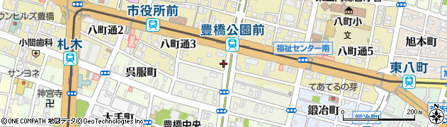 鈴木洗濯店周辺の地図