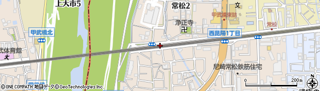 常松(新幹線下)公園周辺の地図