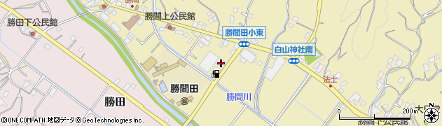 ＪＡハイナン勝間田周辺の地図
