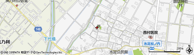 兵庫県加古川市野口町水足1114周辺の地図