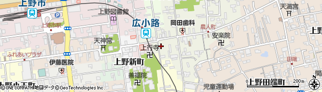 三重県伊賀市上野農人町429周辺の地図