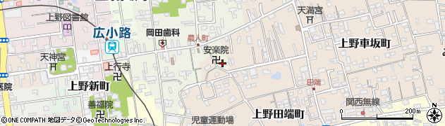 三重県伊賀市上野農人町483周辺の地図