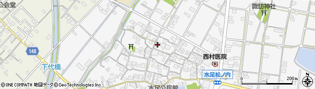 兵庫県加古川市野口町水足1247周辺の地図