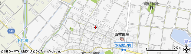 兵庫県加古川市野口町水足1252周辺の地図