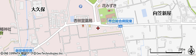 静岡県磐田市大久保544周辺の地図
