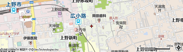 三重県伊賀市上野農人町434周辺の地図