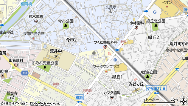 〒676-0002 兵庫県高砂市末広町の地図