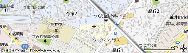 兵庫県高砂市末広町周辺の地図