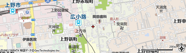 三重県伊賀市上野農人町436周辺の地図