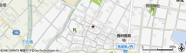 兵庫県加古川市野口町水足1259周辺の地図