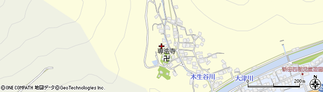 兵庫県赤穂市木生谷521周辺の地図