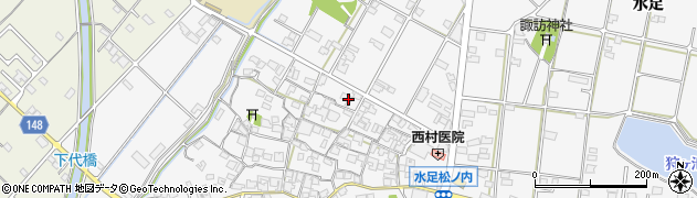 兵庫県加古川市野口町水足1336周辺の地図