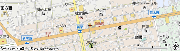 愛知トヨタＥＡＳＴ　新栄西店周辺の地図