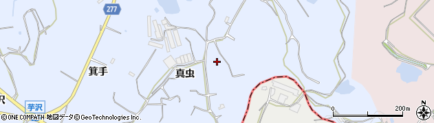 愛知県知多郡美浜町奥田大沢周辺の地図