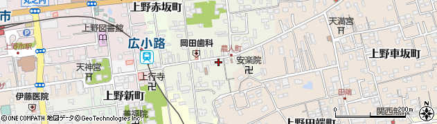 三重県伊賀市上野農人町469周辺の地図