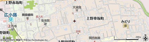 中日新聞伊賀上野専売店森新聞店周辺の地図