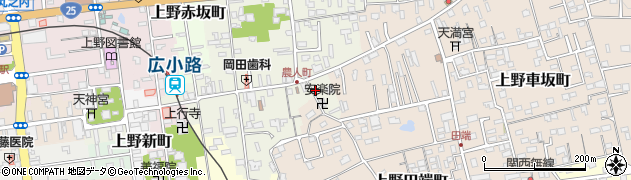 三重県伊賀市上野農人町487周辺の地図