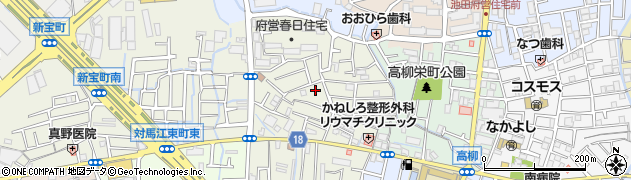 大阪府寝屋川市春日町周辺の地図