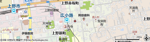 藤岡組　紐店周辺の地図