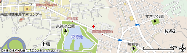静岡県掛川市上張47周辺の地図
