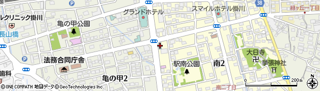 ホテル掛川ヒルズ周辺の地図