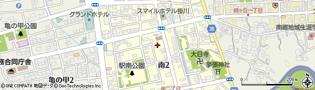 静岡県掛川市南周辺の地図