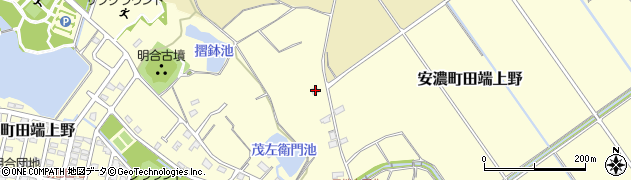 三重県津市安濃町田端上野647周辺の地図