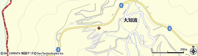 静岡県湖西市大知波周辺の地図