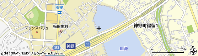 東播磨南北道路周辺の地図