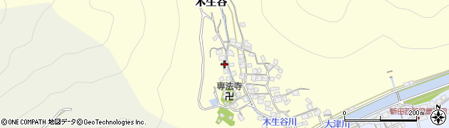 兵庫県赤穂市木生谷469周辺の地図