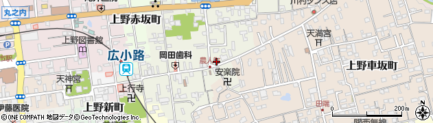 三重県伊賀市上野農人町505周辺の地図