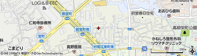 大阪府寝屋川市宝町11周辺の地図