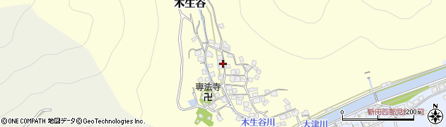 兵庫県赤穂市木生谷135周辺の地図
