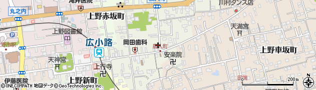 三重県伊賀市上野農人町372周辺の地図