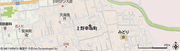 三重県伊賀市上野車坂町周辺の地図