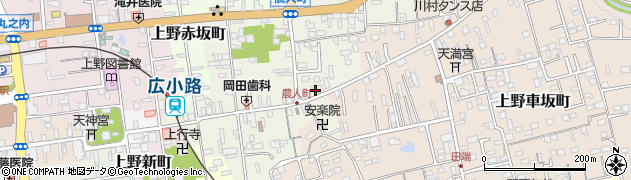 三重県伊賀市上野農人町503周辺の地図