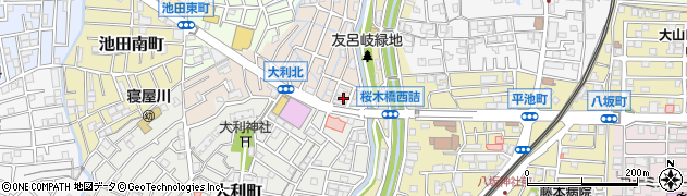 京阪質店周辺の地図