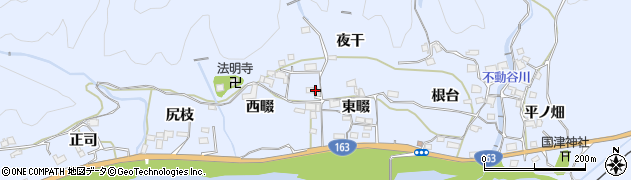 京都府笠置町（相楽郡）有市（西畷）周辺の地図