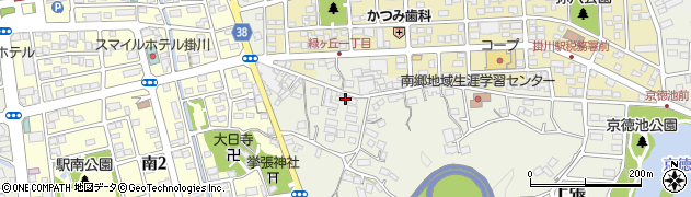静岡県掛川市上張413周辺の地図