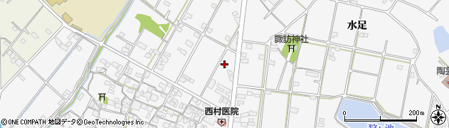 兵庫県加古川市野口町水足1868周辺の地図