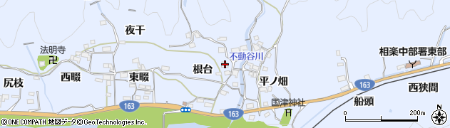 京都府相楽郡笠置町有市根台周辺の地図