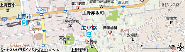 三重県伊賀市上野赤坂町272周辺の地図