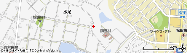 兵庫県加古川市野口町水足1731周辺の地図