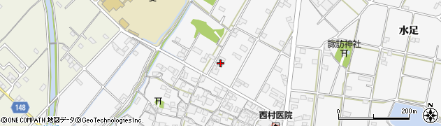 兵庫県加古川市野口町水足1356周辺の地図