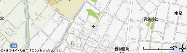 兵庫県加古川市野口町水足1324周辺の地図