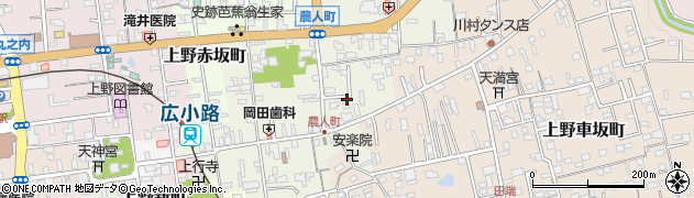 三重県伊賀市上野農人町500周辺の地図
