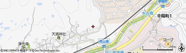 兵庫県神戸市北区山田町上谷上（木戸上）周辺の地図
