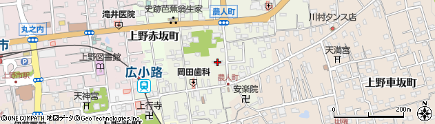 三重県伊賀市上野農人町363周辺の地図