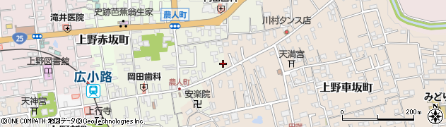 三重県伊賀市上野農人町489周辺の地図
