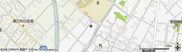 兵庫県加古川市野口町水足965周辺の地図